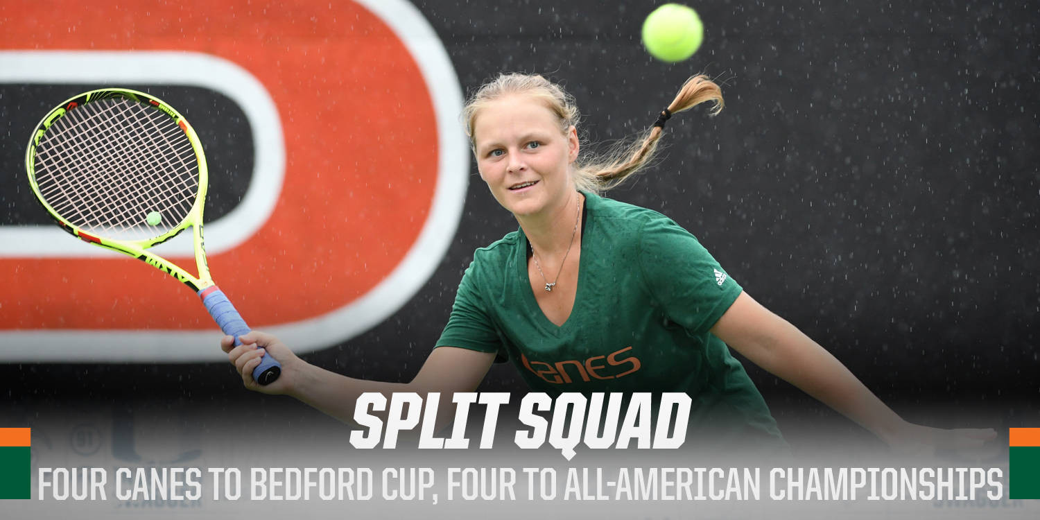 @CanesWTennis Set for Bedford Cup, Riviera