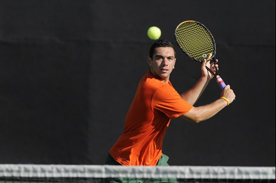 2012 Miami Hurricanes Men's Tennis Photo Day