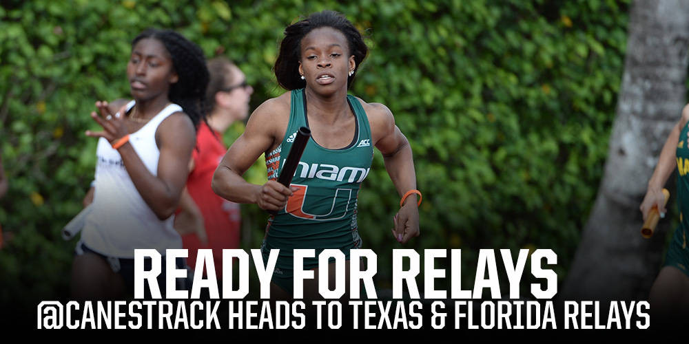 @CanesTrack Ready for Texas & Florida Relays