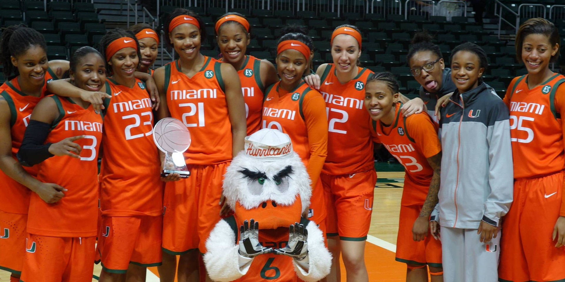@MiamiWBB Defeats LSU to Win Tournament