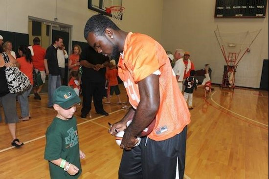 Canes Carnivale at the Bank United  Center-Fieldhouse on August 28, 2010 was the first annual event where fans, players and coaches could meet and...