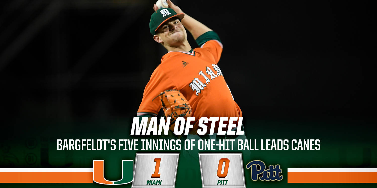 Bargfeldt Leads Miami to Shutout of Pittsburgh