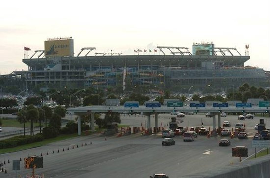 Land Shark Stadium. The new home of the University of Miami Hurricanes!