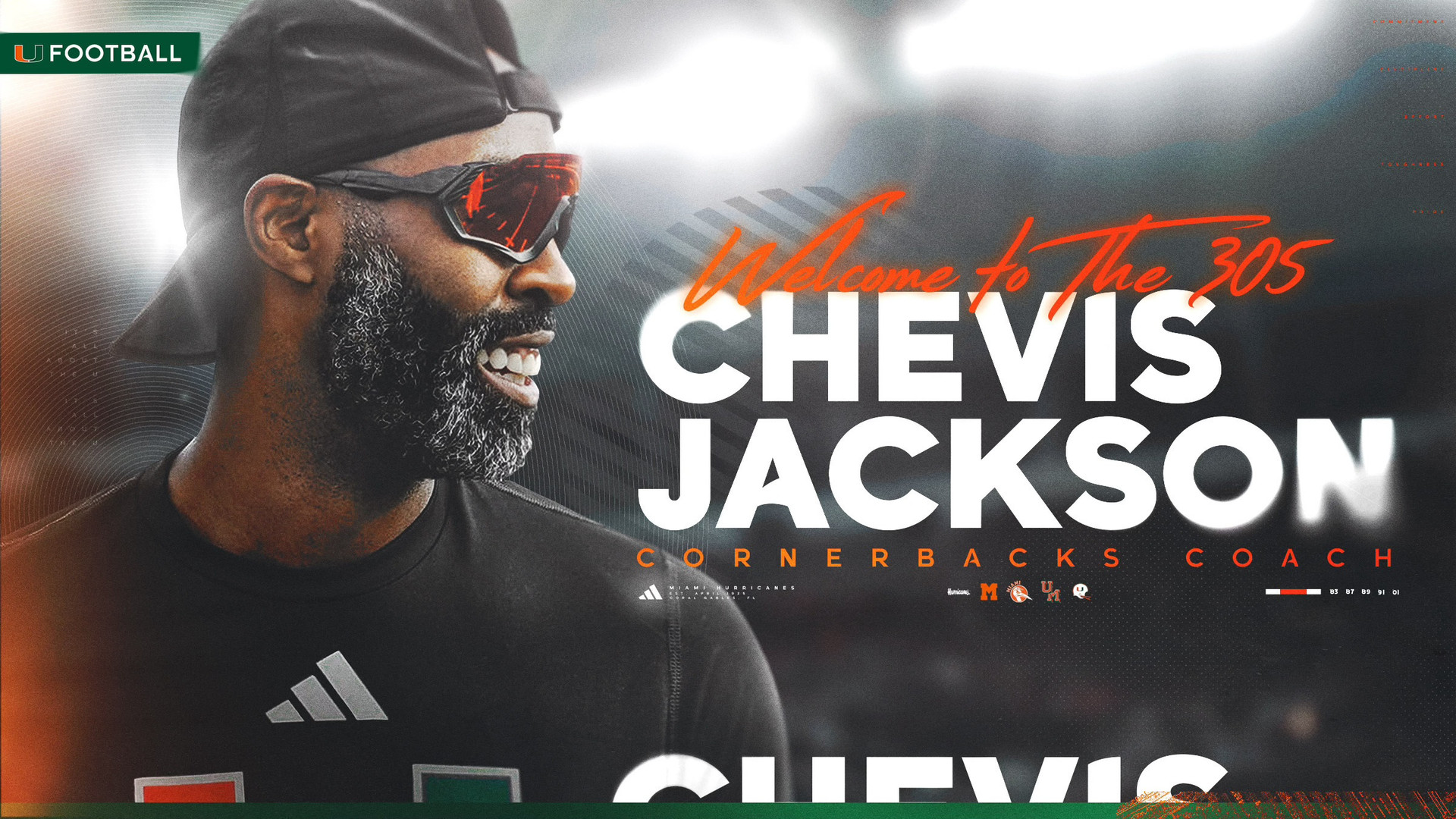 Jackson Named Miami Cornerbacks Coach