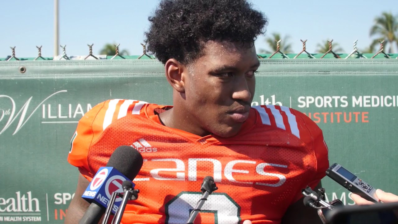 Brevin Jordan | Post Practice Presser | 10.30.18