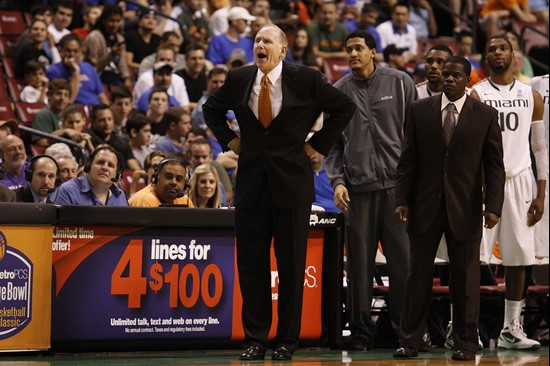 2012 Miami Hurricanes Men's Basketball vs Florida Atlantic