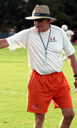 Hurricanes Finish Bowl Practice in Coral Gables