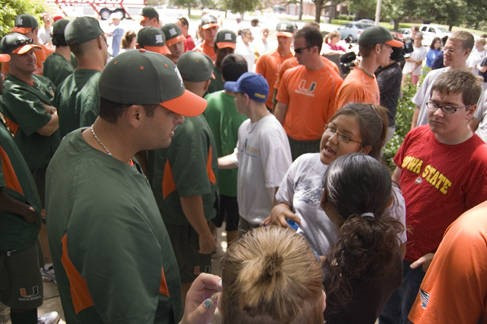 Miami Hurricanes at the 2008 College World Series