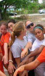 UM Student-Athletes Participate inHabitat for Humanity Women Build Event