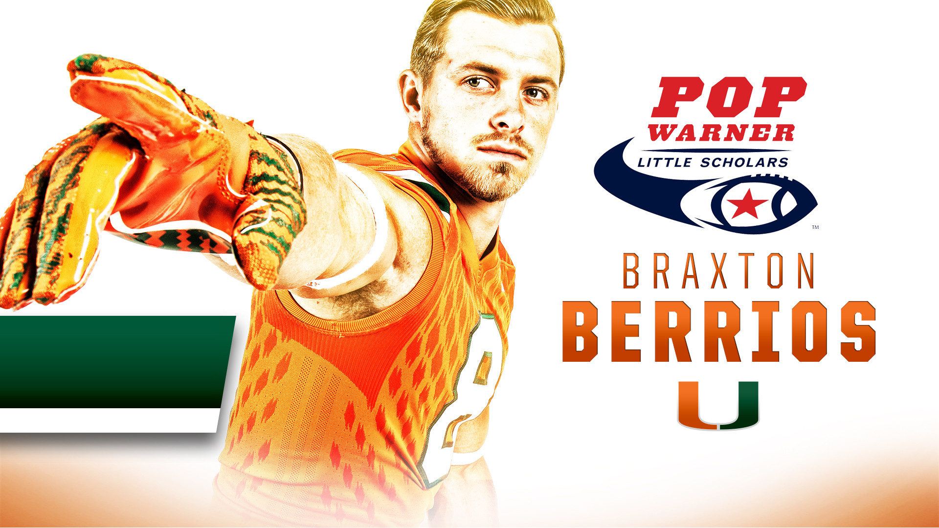 Berrios Wins Pop Warner College Football Award