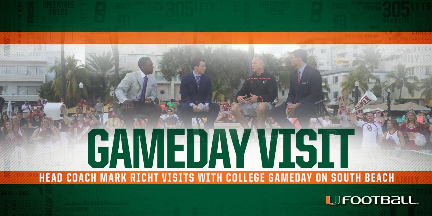 Richt Visits ESPN College Gameday