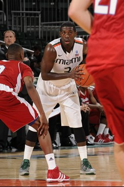 2012 Miami Hurricanes Men's Basketball vs Florida Southern