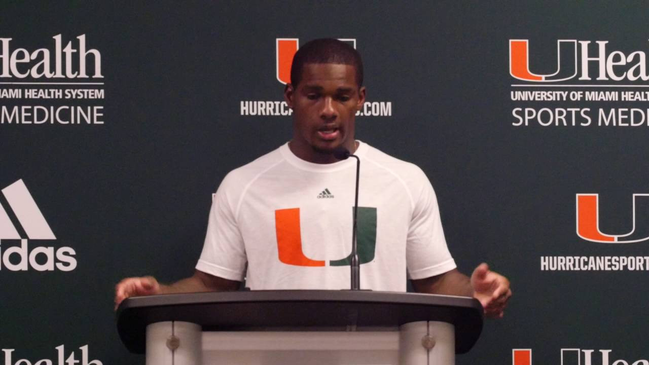 Mark Walton | Post Game Presser | 09.10.16