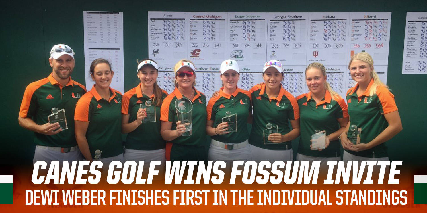 @HurricanesGolf Wins Fossum Invitational