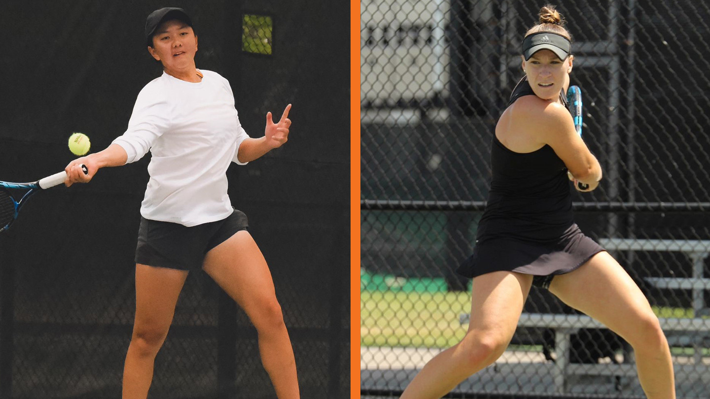 W. Tennis Signs Nong and Schuknecht