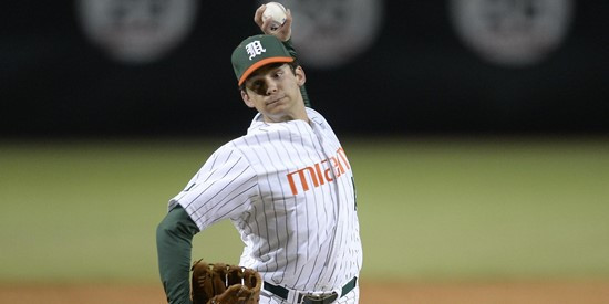 Miami vs. Boston College (March 7, 2014) - Game One. Photo by Richard Lewis.