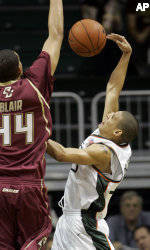 Hurricanes Lose 75-68 to Boston College