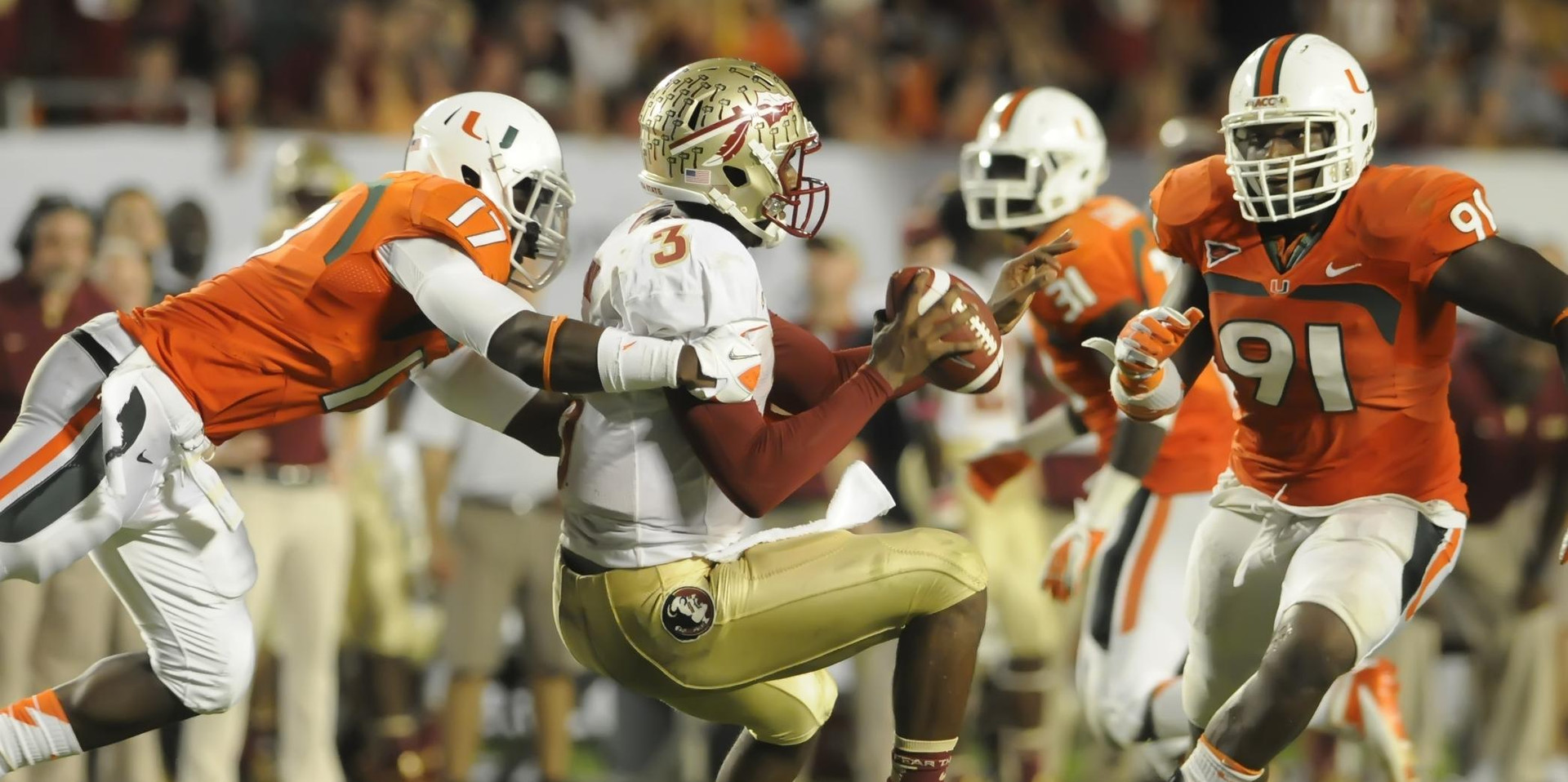 Miami-Florida State Site of College GameDay