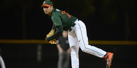 Miami vs. Florida (Feb. 22, 2014) - Game Two. Photo by JC Ridley.