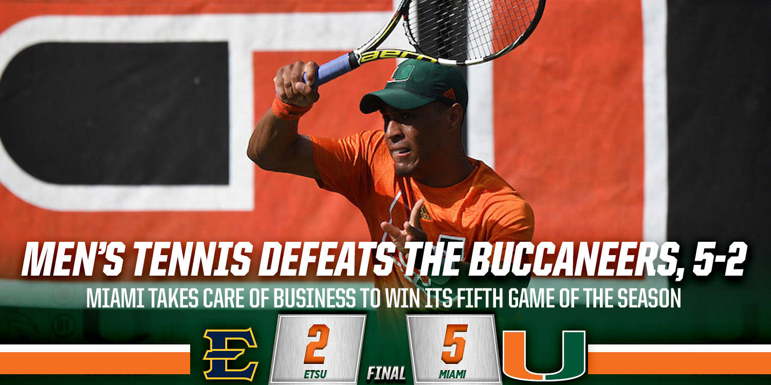 Canes Take Down the Bucs, 5-2