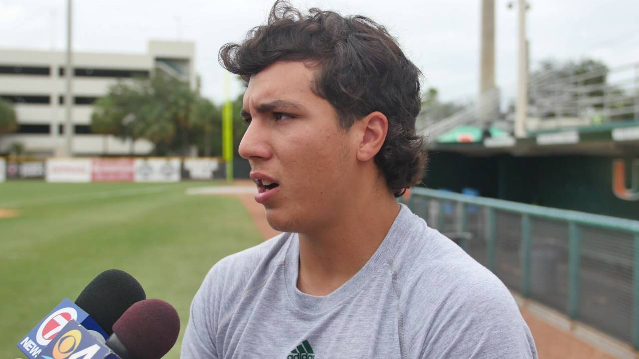 Andrew Cabezas | Post Super Regionals Pracitce Media | 6.9.2016