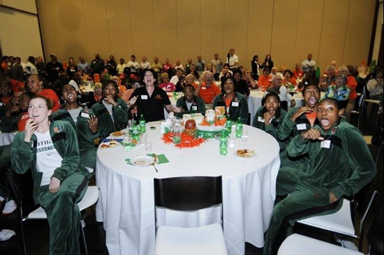 2011 Miami Hurricanes Women's Basketball Selection Show Event