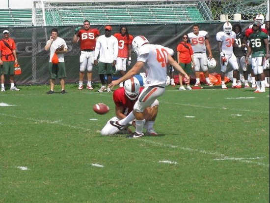 Kicker Jake Wieclaw