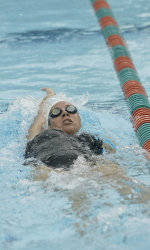 Knapp Sets School Record in 100 Backstroke at ACC Championships