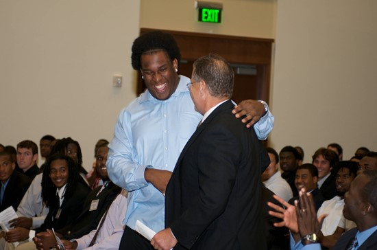 The University of Miami Annual Football awards ceremony was held at the Newman Alumni Center on the Coral Gables Campus on Sunday, December 12, 2010. ...