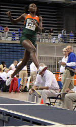 Miami Long Jumpers Shine in Final Day Of Hurricane Invitational