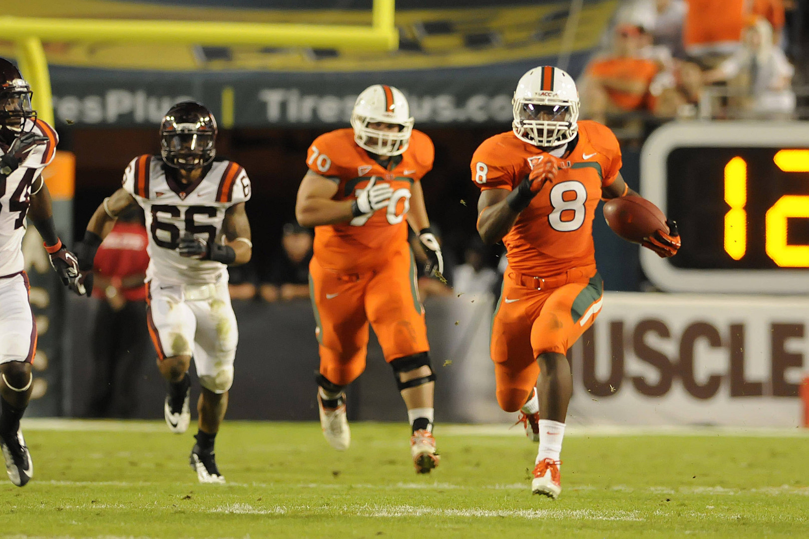 FB Moves Atop ACC Coastal After 30-12 Win