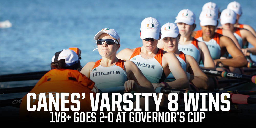 @CanesRowing 1V8+ Wins at Governor's Cup