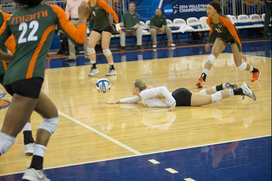 2014 NCAA Tournament Second Round match vs. No. 8 Florida