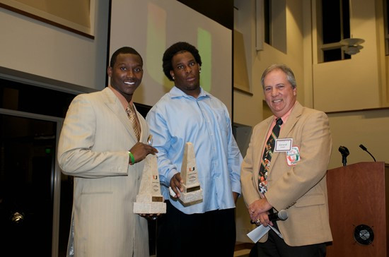 The University of Miami Annual Football awards ceremony was held at the Newman Alumni Center on the Coral Gables Campus on Sunday, December 12, 2010. ...