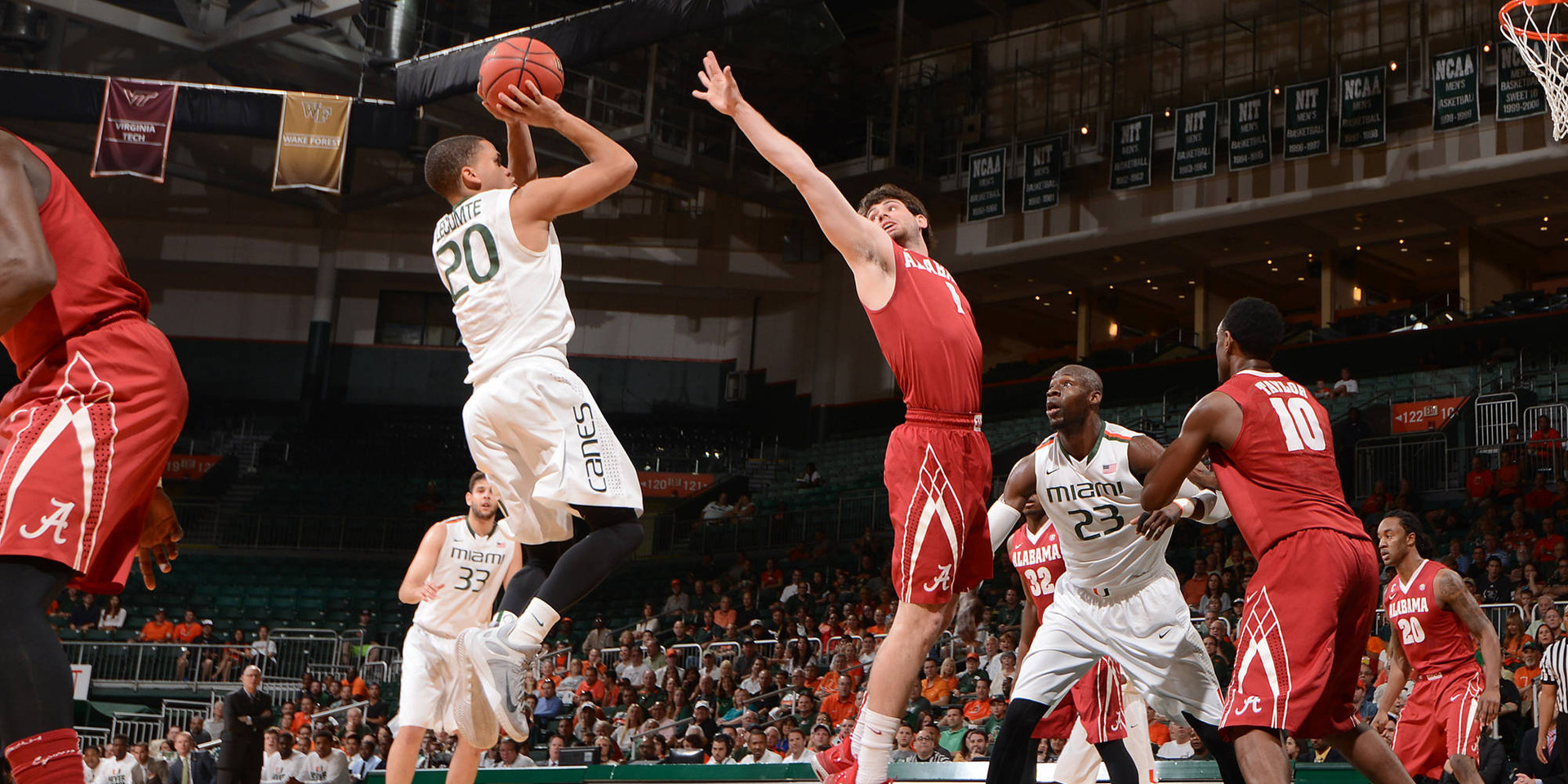 Lecomte's 17 Fuel @CanesHoops 73-66 Win