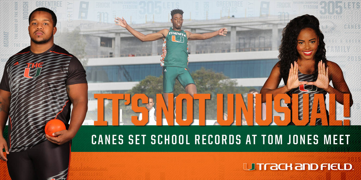 @CanesTrack Sets Records at Tom Jones Meet