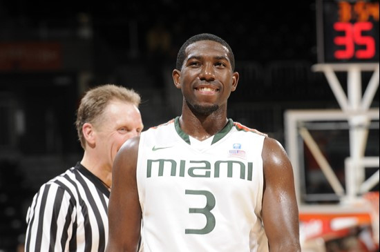 2012 Miami Hurricanes Men's Basketball vs Maryland
