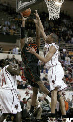 Boston College Tops Miami, 76-66