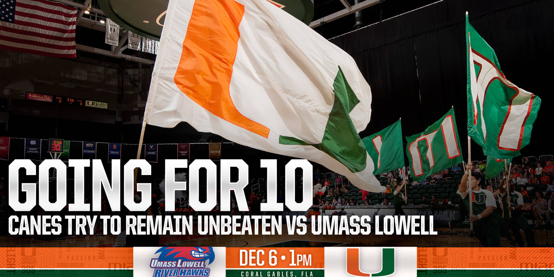 @CanesWBB Wraps Up Homestand vs. UMass Lowell