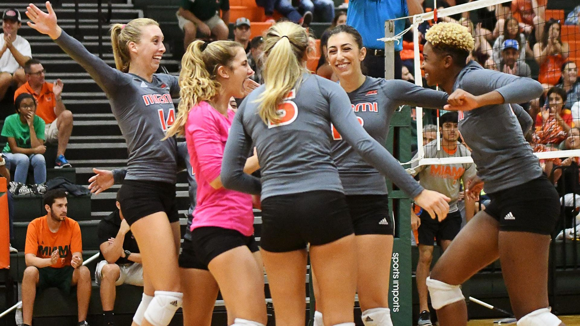 Miami Knocks Down Defending ACC Champ UNC, 3-0