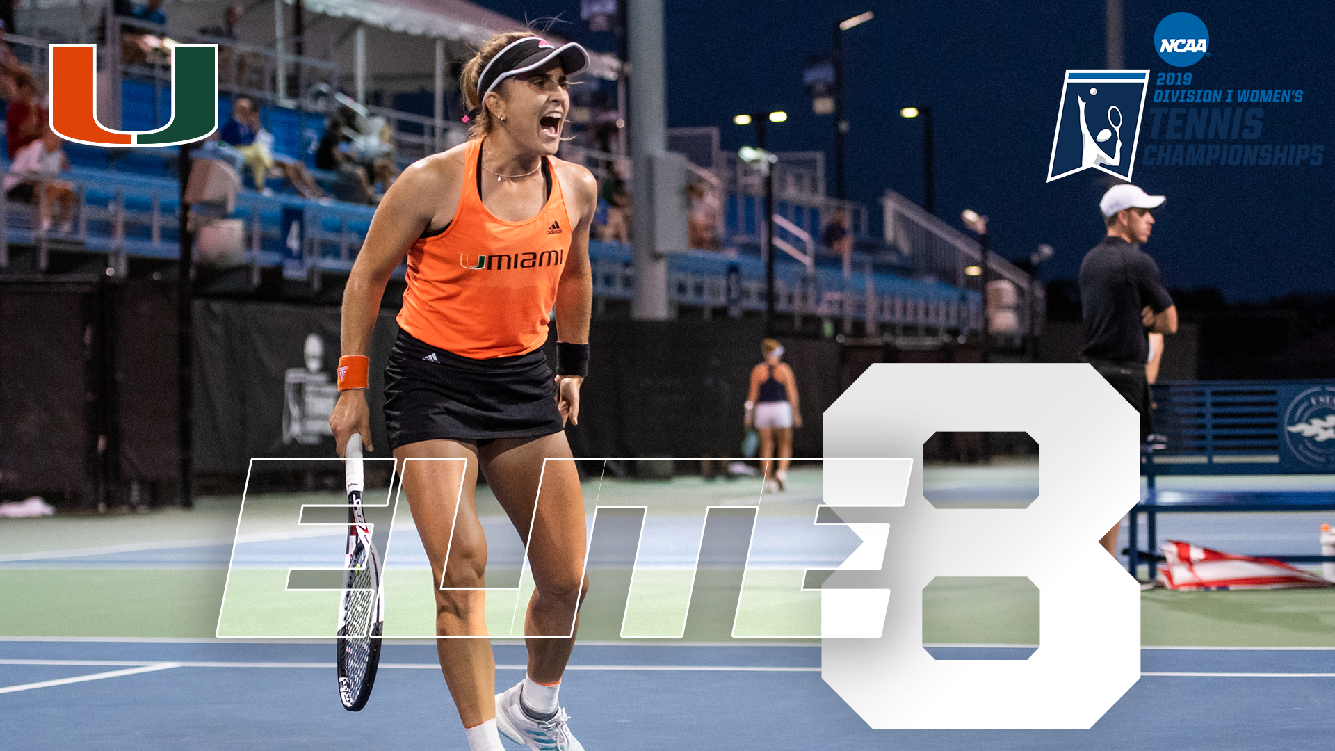 Perez-Somarriba Rallies to Reach NCAA Quarters