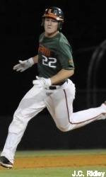 Erickson, No. 9 Hurricanes Knock Off Gators, 8-4