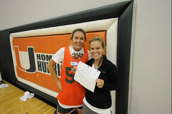 Miami women's basketball held its annual Fantasy Camp Monday night at the Fieldhouse.