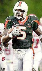 No. 1 Miami Rolls Over Rutgers, 61-0