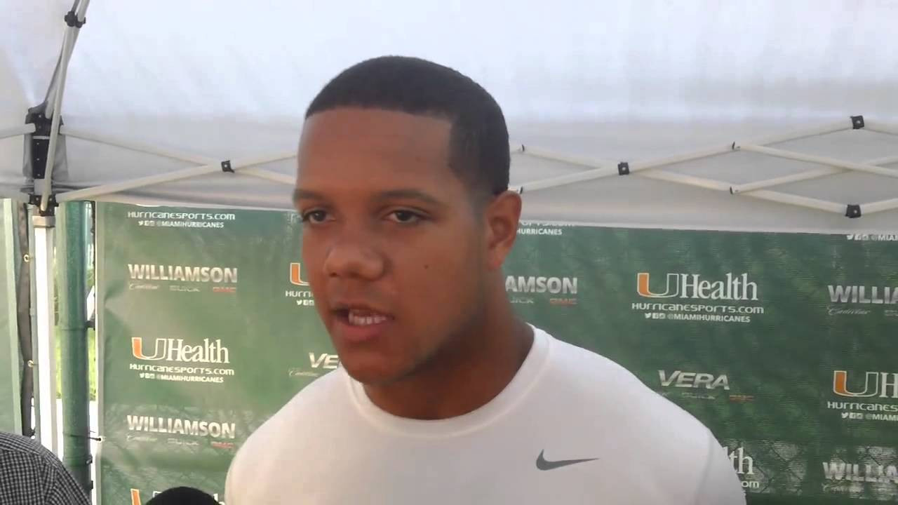 Stephen Morris #CanesCamp - Aug. 6 2013