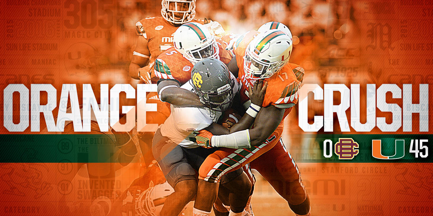 Canes Football Wins Season Opener