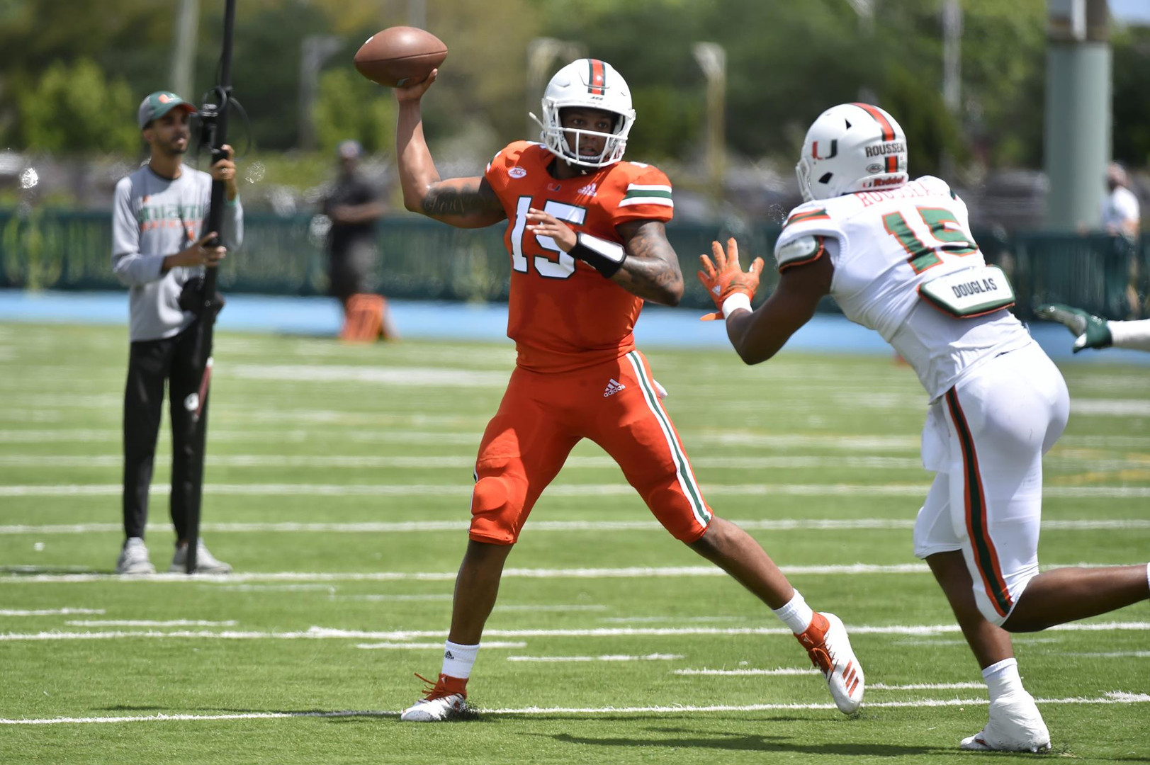 Diaz Names Starting Quarterback for 2019