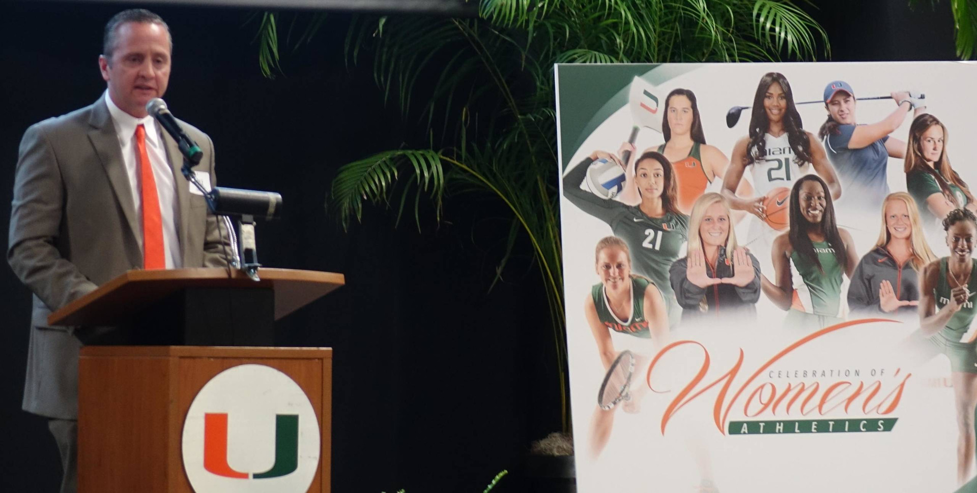 Canes Celebrate WoMen's Athletics