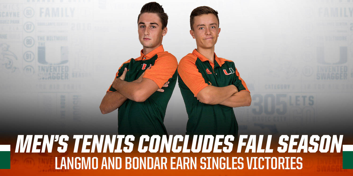 Men's Tennis Concludes Fall Season