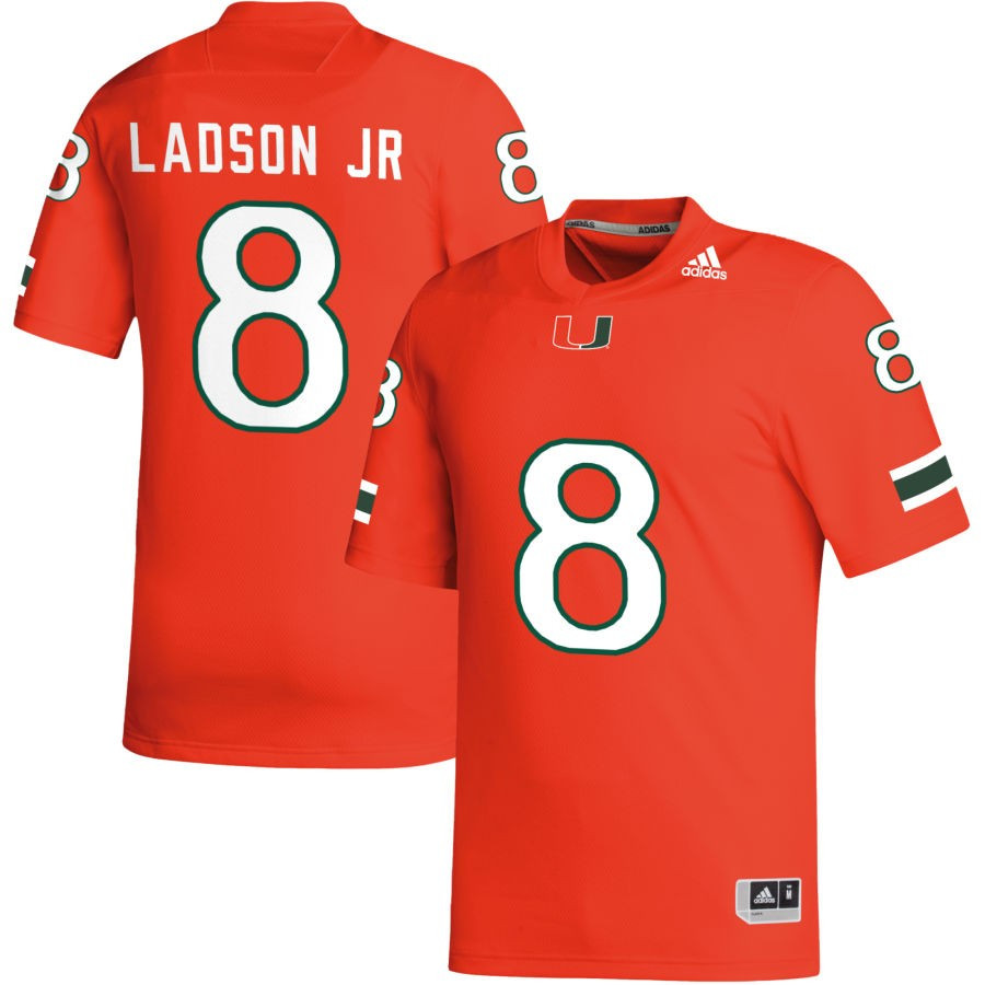 Men's adidas Orange Miami Hurricanes NIL Replica Football Jersey